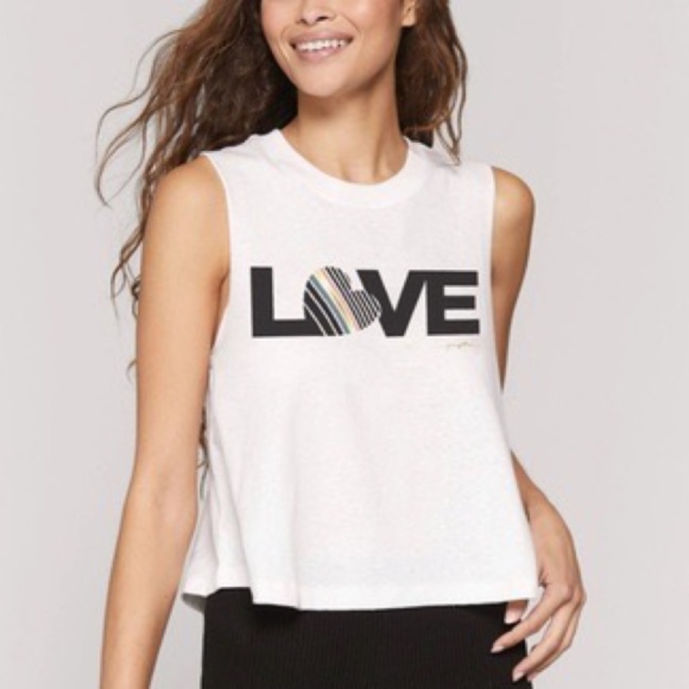 Spiritual Gangster LOVE Crop
